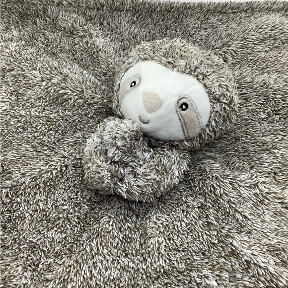 Carters Sloth Plush Lovey Security Blanket - Picture 3 of 10